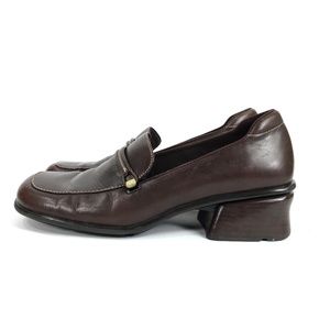 ** SOLD **  Anne Klein Brown Loafers
